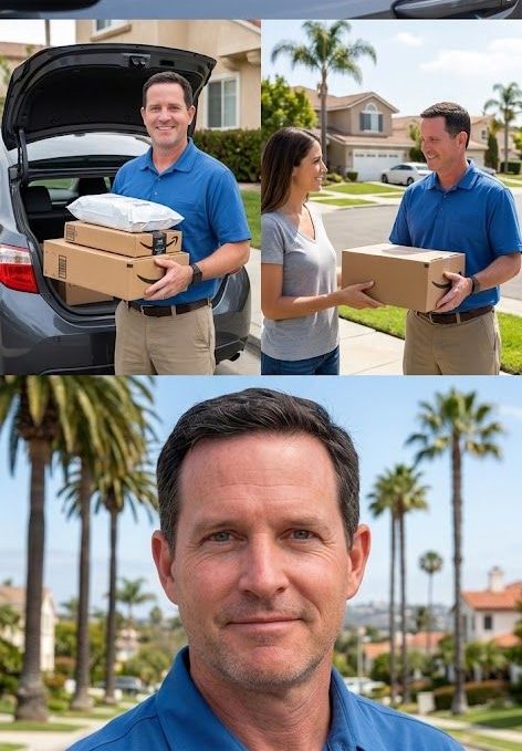 North County Assist package delivery and local errand service imagery
